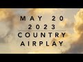 Billboard Top 60 Country Airplay May 20 2023