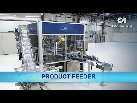 Automated Product Feeder Uses Two FANUC Robots for Bottle Handling - Clear Automation