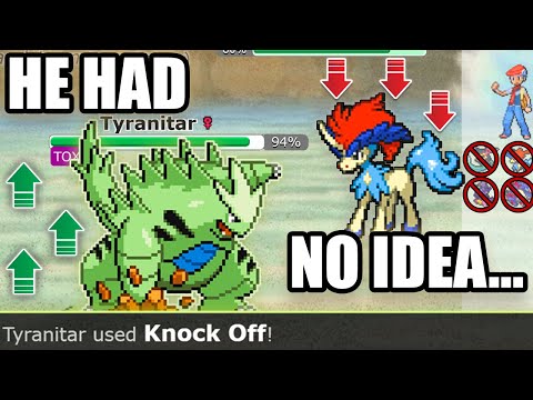 INSANE! He had the forgotten BROKEN Tyranitar set in this Tournament Playoffs...