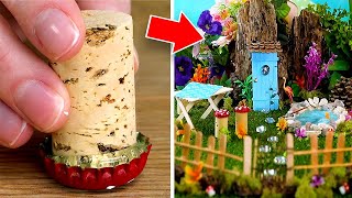 4 Whimsical DIY Miniature Fairy Garden Ideas