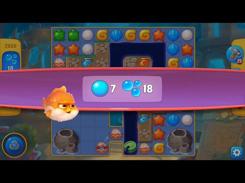 Fishdom. Hard Level 2958