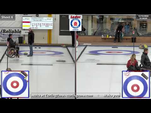 Benevides/Reynen vs. Petrie/Ideson - Draw 1 - Leduc Mixed Doubles Wheelchair Curling Event
