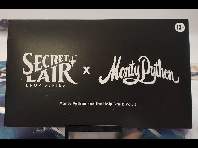 Vídeo relacionado con MTG Secret Lair: Secret LAIR X Monty Python y El Santo Grial: VOL. 2 (Edición de aluminio)