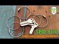 Luggage Tag Holders - Metal Cable Loop Fasteners for Bags, Keys & More by Specialist ID (SPID-8170)
