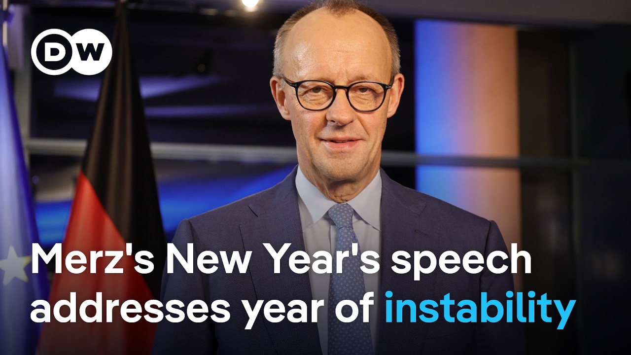 Merz's New Year’s speech tackles thorny issues of war in Ukraine and industrial stagnation