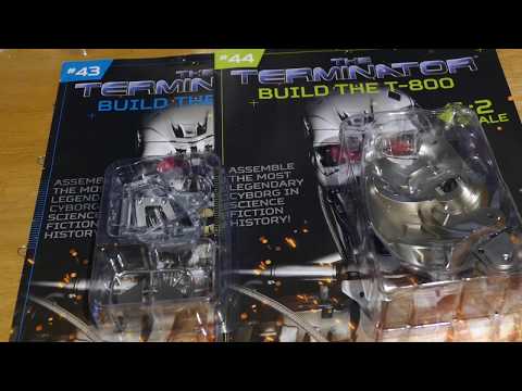 Hachette - Build The Terminator - Issues 43 and 44