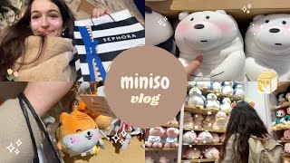 miniso vlog ♡🌷cute finds