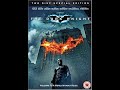 The Dark Knight UK DVD Menu Walkthrough 2008 Disc 1