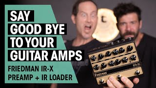 Video thumbnail for NEW Friedman IR-X : Best Guitar Preamp Pedal Ever? | Thomann by Thomann's Guitars & Basses