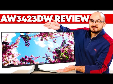 External Review Video vs2V4z-UJCo for Dell Alienware AW3423DW 34" UW-QHD Curved Ultra-Wide QD-OLED Gaming Monitor (2022)