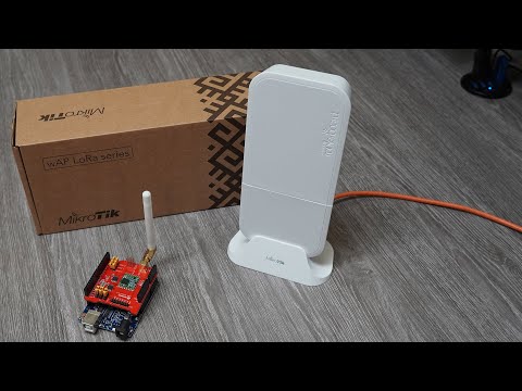 MikroTIK LR8 Multi-Channel LoRaWAN Gateway | Unboxing & Einrichtung bei TTS (The Things Stack)