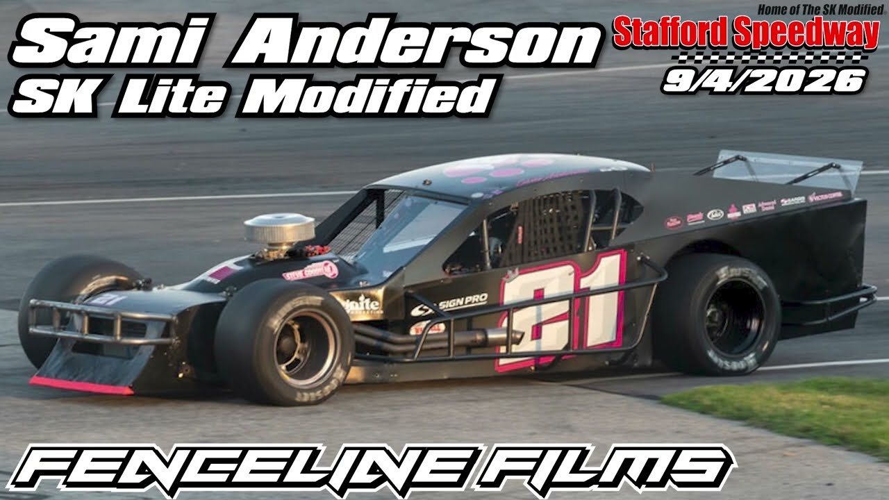 Sami Anderson SK Lite Modified at Stafford Speedway