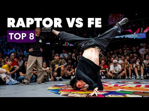 Raptor vs Fe | 1v1 B-Boy Top 8 | Outbreak Europe 2024: The Legits Blast Festival