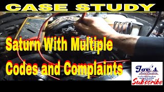 Saturn Ion 2 4 No Comm Codes for TCM and multiple Problems