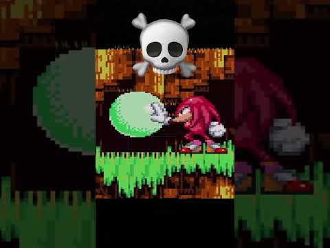 💀 SONIC VS KNUCKLES  #sonic #shorts