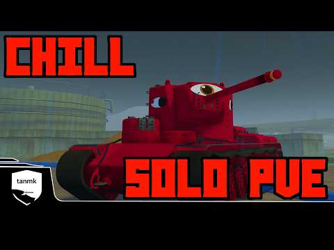 Tier 6 Basic PVE Solo Match ( no commentary ) - Cursed Tank Simulator