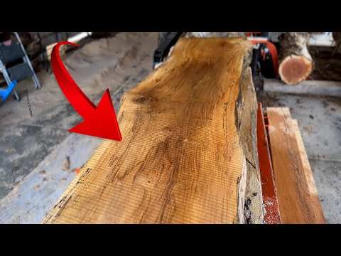 Perfect Quarter Sawn Oak On The Woodmizer