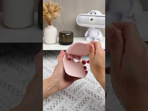 Настольная подставка для телефона и планшета Vention 4.7-12.9" складная регулируемая Розовая - фото 4 - id-p2084159907
