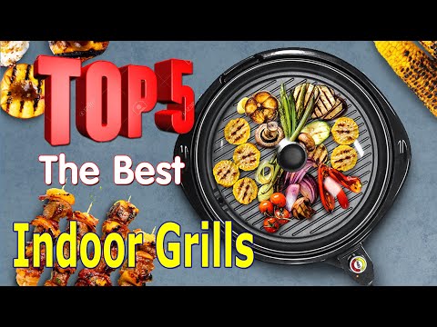 Top 5 🏆Best Indoor Grills 🕌 Multifunctional Easy to Use & Simple Controls✈