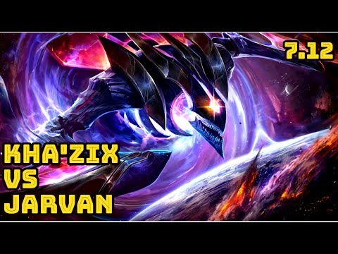 Kha'Zix vs Jarvan Jungle Ranked Gameplay- S7
