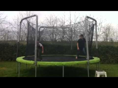 comment demonter trampoline