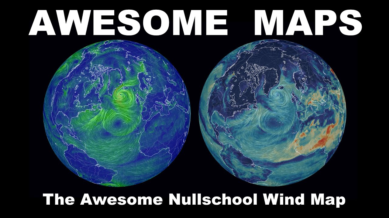 The Awesome Nullschool Wind Map
