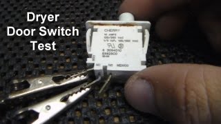 Dryer Not Starting: How to Test the Door Switch