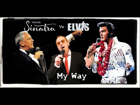 ¿como sonaría MY WAY cantada en español? -  Frank Sinatra vs Elvis Presley