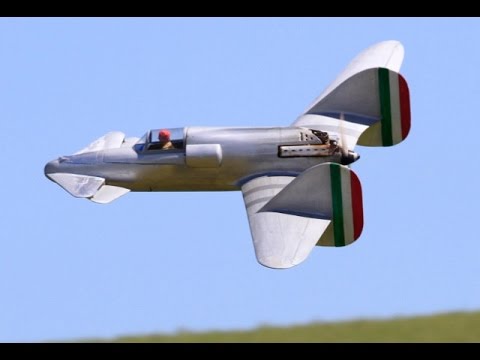 RC SCALE AMBROSINI SS.4 PUSHER PROP CANNARD ITALIAN WW2 FIGHTER - TIM DRURY - 2015