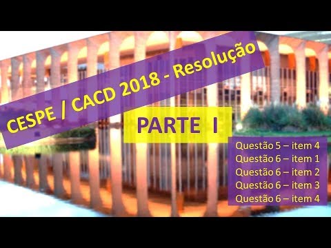 CESPE/CACD 2018 - Resolution of conceptual grammar questions (part I) (#78)