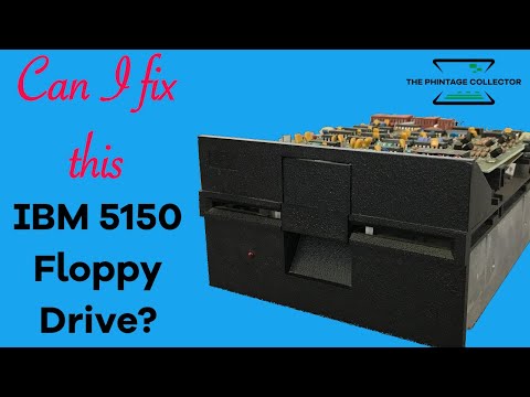 The IBM 5150 PC journey part I - Fixing a Tandon TM-100 Floppy Drive
