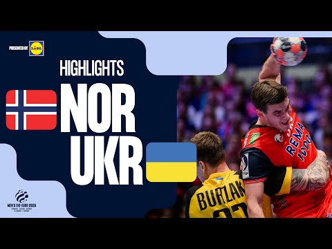 Norway vs Ukraine | Highlights | Men's EHF EURO 2026