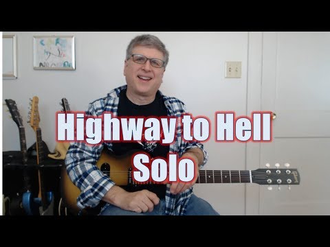 Highway to Hell - Solo AC/DC (Guitar Lesson with TAB)