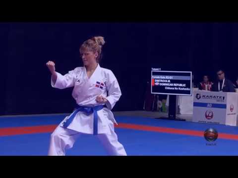 Some Moments Of Female Kata Eliminations (Rabat 2019)