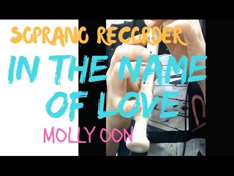 In The Name Of Love - Martin Garrix, Bebe Rexha | Soprano Recorder Cover