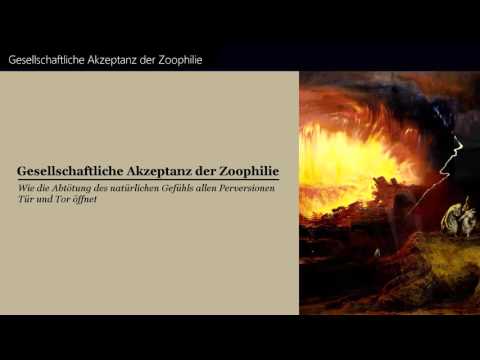 Immer die gleiche Argumentationsweise: Gesellschaftliche Akzeptanz der Zoophilie