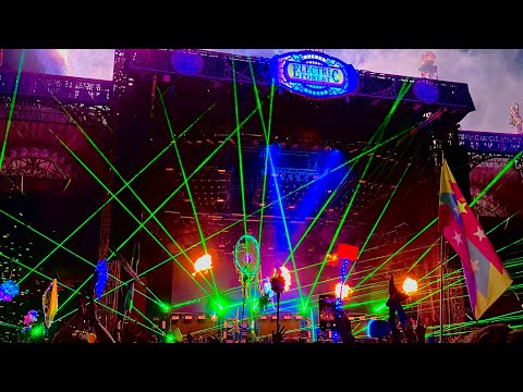 GRiZ - Electric Forest 2022 debut of new banger ID with Probcause