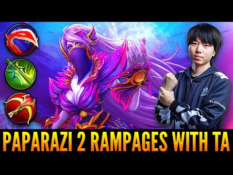 👉 PAPARAZI (EURUS) Showing Total Dominance Whole Game With Templar Assassin - 2 EZ Rampages - Dota 2