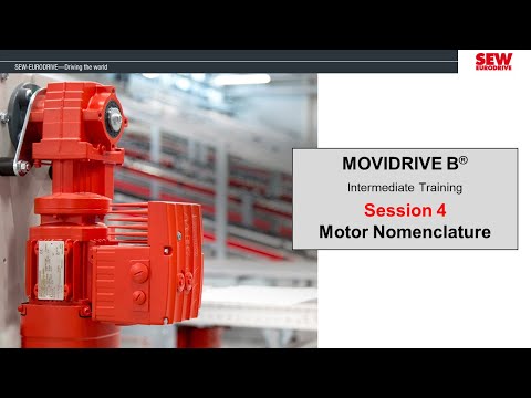 MOVIDRIVE® B Training Session 4 - Motor Nomenclature