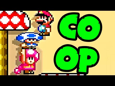 Super Mario Maker 2 Multiplayer Co-OP with Randoms O_o #129