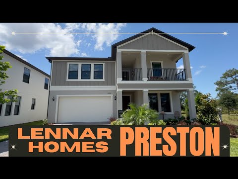 Video Tour Walkthrough Lennar Homes - Preston Floorplan