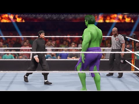Bruce Lee VS Hulk | Last man Standing | WWE 2K23 CRAZY FIGHT