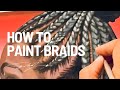 How to Paint Braids with Acrylic Paint