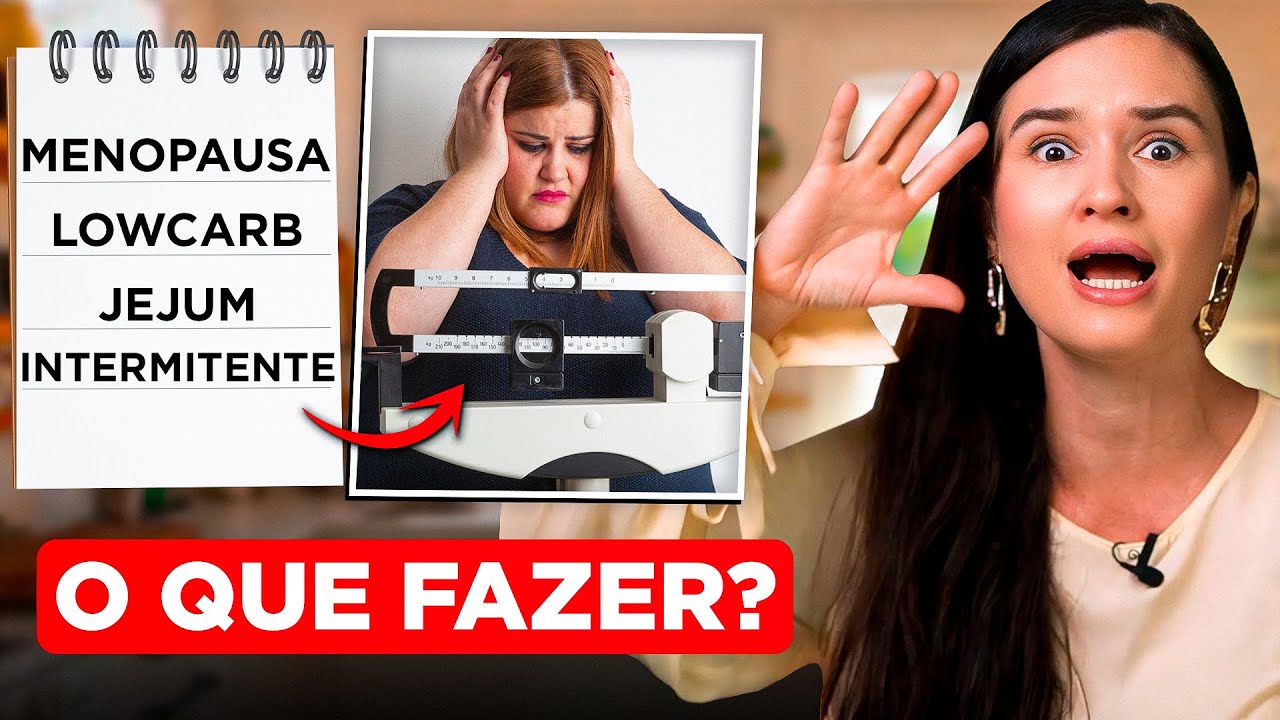 ENTROU NA MENOPAUSA? Essa é a ÚNICA FORMA DE EMAGRECER