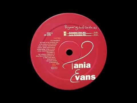 Tania Evans ‎– Prisoner Of Love (La-Da-Di) 12"