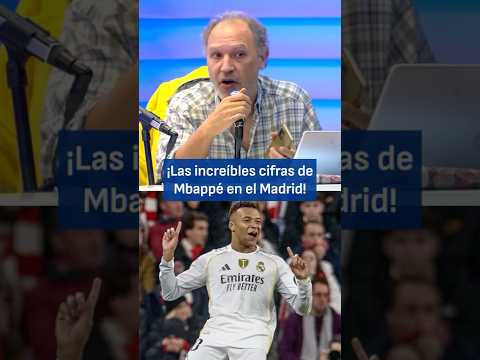 Las alucinantes cifras de Mbappé con el Madrid: 