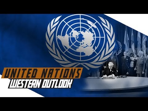 Formation of the United Nations and Western outlook - COLD WAR