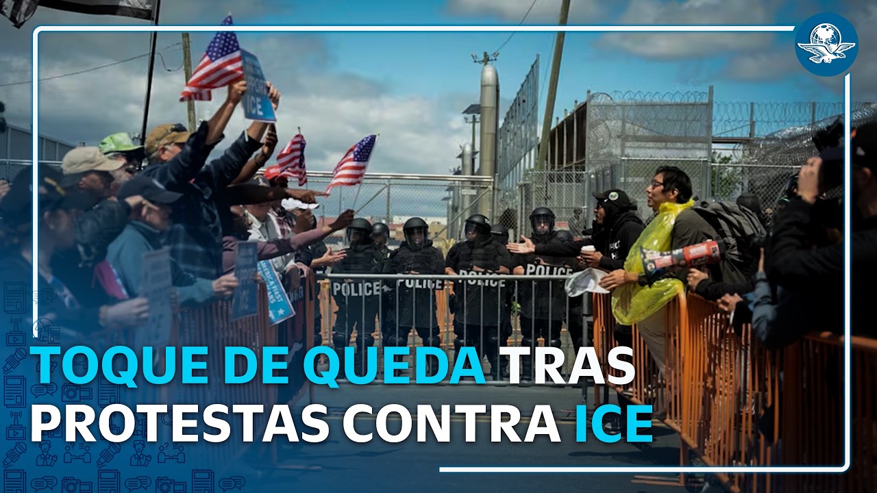 Toque de queda en Nueva Jersey por protestas contra ICE y disturbios migratorios