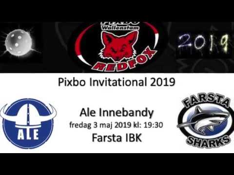Pixbo Invitational 2019 Grupp Östholm P04 Ale Innebandy - Farsta Sharks 20190503