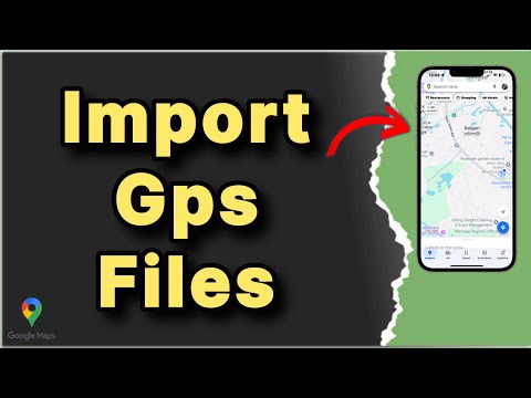 How To Import GPX Files In Google Maps
